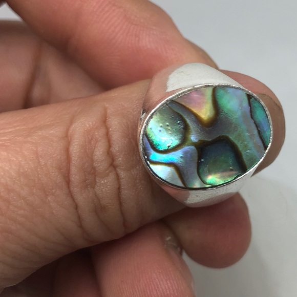 Abalone Shell Ring - Picture 2 of 5